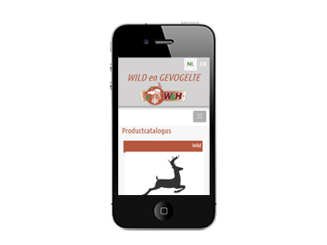 W&H (Brussel) - Mobile screenshot wh-vanifood.be